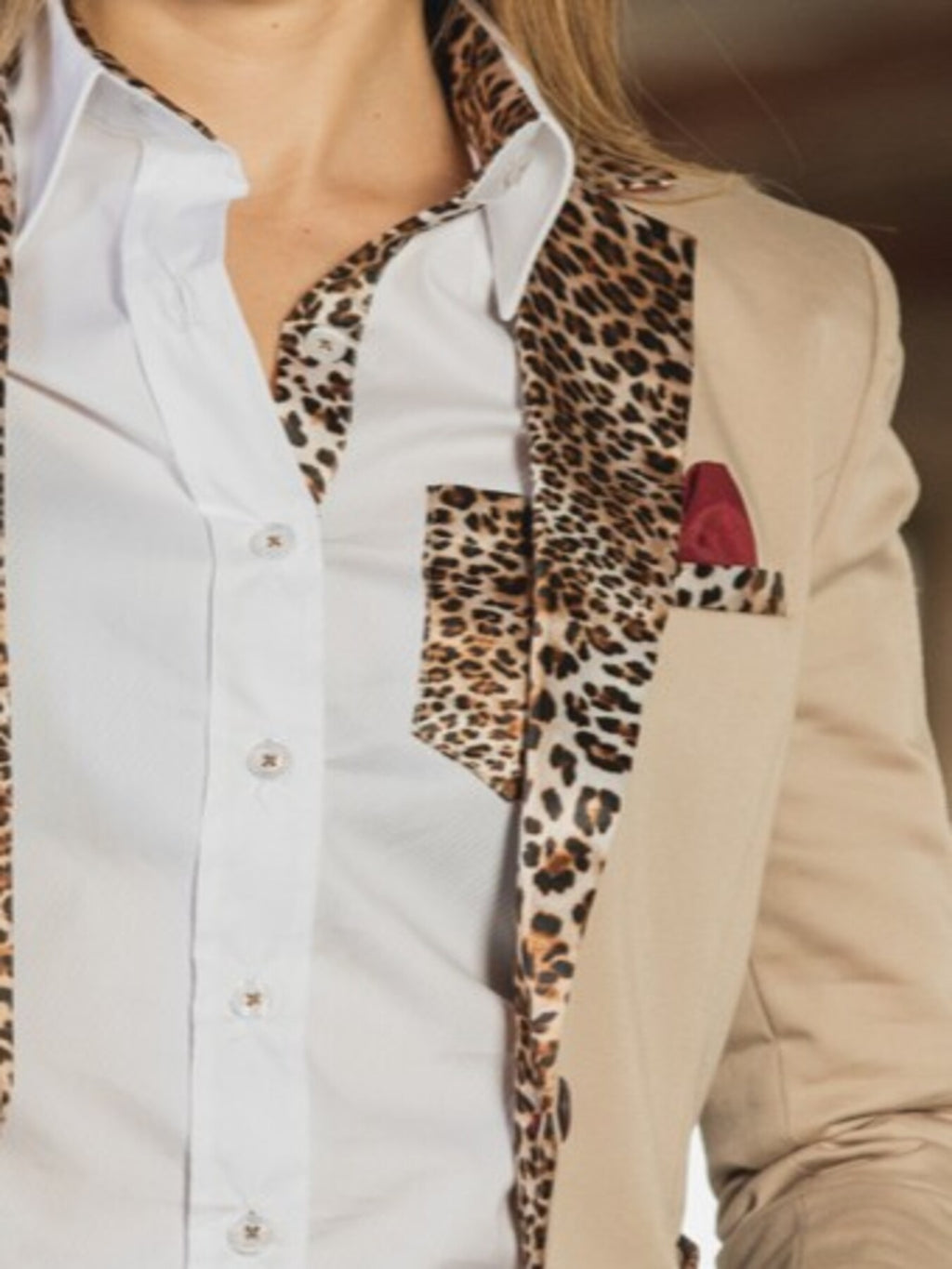 Blazer Tigresa Bege