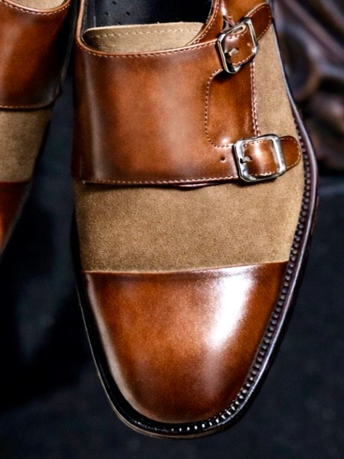 Sapatos 8108H Pele